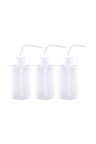 Monyee 250ml Ölçekli Şeffaf Uçlu Sulama Kavanozu - Sukulentler, Ev Bitkileri İçin Hassas Sulama 3'lü Set