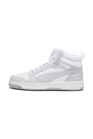 Puma Rebound V6 White-ash Gray Unisex Spor Ayakkabısı 392326-05 Çok Renkli