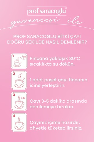 Prof Saracoglu Kediotu Bitki Çayı 20'li