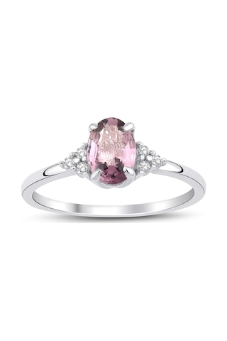 Spinel Oval Tektaş Yüzük