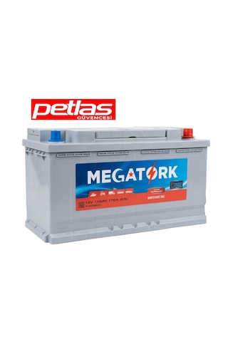 Megatork 12v 100ah 770a Standart Akü