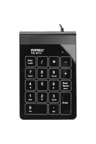 Everest KB-2014 Dokunmatik Numerik Klavye