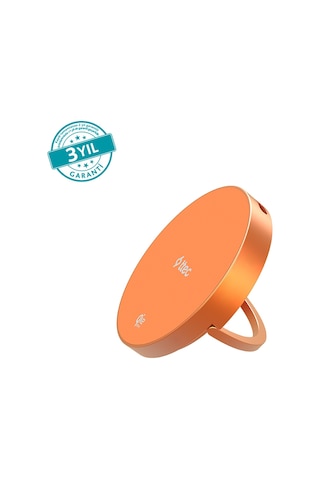 Ttec Aircharger Pro 2 Bliss Qi2.2/magsafe Özellikli 25w Apple Uyumlu, iPhone Uyumlu /android Stantlı Kablosuz Hızlı Şarj Aleti Turuncu