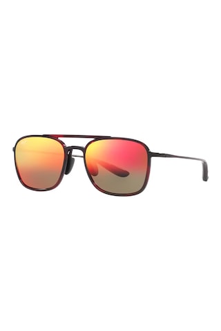 Maui Jim Mj0447s 00304t 55 Polarize Güneş Gözlüğü Çok Renkli
