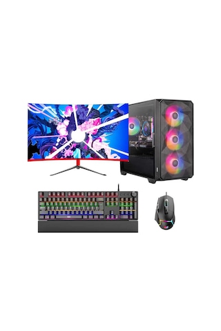 Dragos DRX6909 i7-10700F 32 GB 512 GB Nvme 6 GB RTX3050 27" Free Dos Masaüstü Oyuncu Bilgisayarı