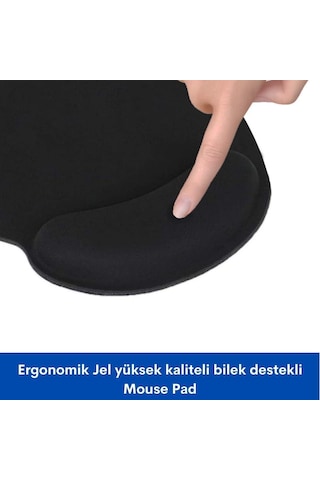 Ankanorm Mouse Pad Bilek Destekli Jel Mouse Pad,ergonomik Kaymaz Taban,oyun Ve Ofis İçin Fare Altlığı,suya Dayanıkl