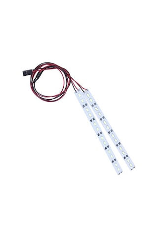 Agoodshop Rc Şasi Işık Dekoratif Led Şerit 6 V 1/10 1/8 Buggy Truck Dıy Accs Için Renk