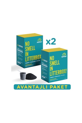 Metapet Avantaj Paket Kedi Kumu ve Tuvaleti Koku Giderici Önleyici Doğal Aktif Karbonlu 2 x 240 G