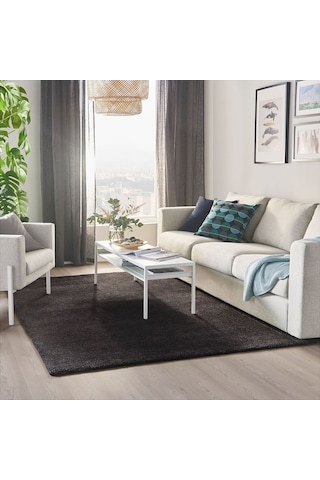 Büyük Halı, Koyu Gri, 170x240 Cm