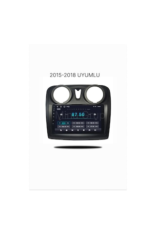 Snp Serisi Dacia Sandero / Stepway 2015-2018 Uyumlu 9 İnç Android Multimedya 6-128 Gb Hafıza Kablosuz Carplay + Geri Görüş Kamerası 9"