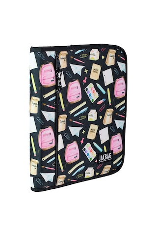 Jacbag Organizip-fermuarlı Dosya Çanta A4 Organizer Dosya-pastel Pop Tek Renk