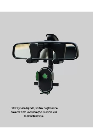 Dikiz Aynasına Takılan Telefon Tutucu Ayarlanabilir Çok Yönlü Araç Aksesuarı Yeni Nesil Belirtilmemiş 58866290