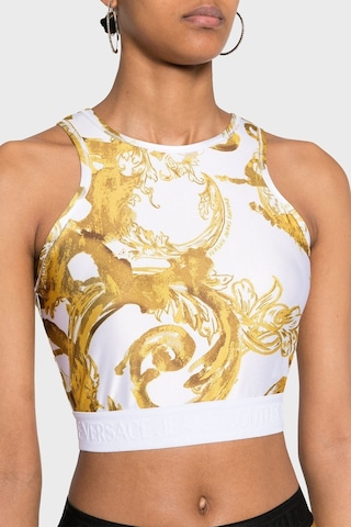 Versace Jeans Couture Kadın Top 76ham227 Js292 G03 Beyaz-gold Beyaz - Altın