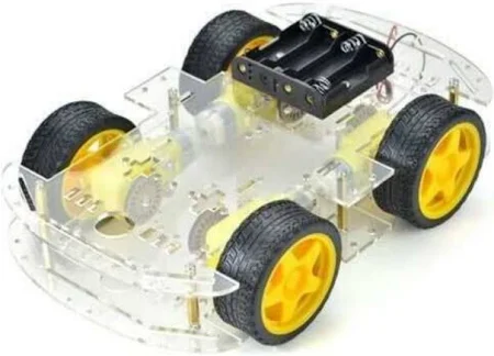 Çok Amaçlı Robotik 4wd Araç Şase Seti