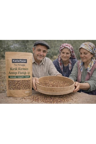 Kırık Kırmızı Antep Fıstığı Tatlılık Serpmelik 250 G 250 G