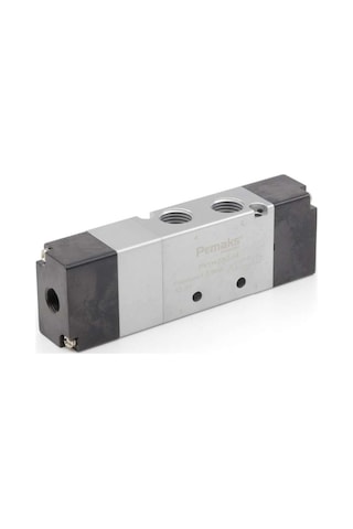 Pemaks Pv1h Serisi 5/3-1/8 Hava - Hava Kapalı Merkez Solenoid Valf