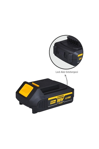 RTRMAX RTX1802 X-Lion Akü Yedek Batarya 2.0 Ah