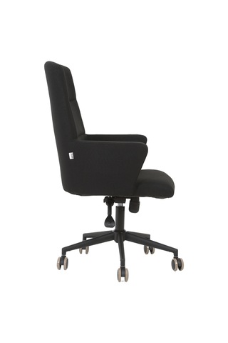 Hunt Mobilya Vaga Siyah Kumaş Ofis Çalışma Koltuğu