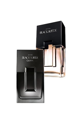 Avon Black Suede ve Black Suede Dark Erkek Parfüm Paketi