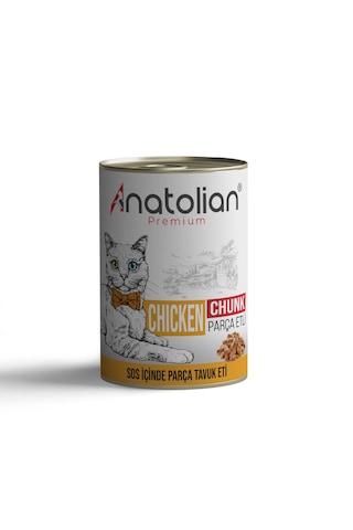 Anatolian Premium Tavuklu Yetişkin Kedi Konservesi 24 X 400 G