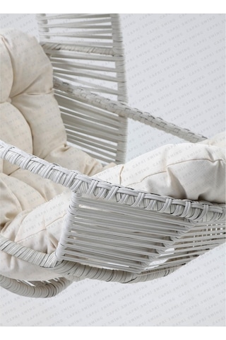 Capri Swing Nobel Tekli Rattan Bahçe Balkon Salıncağı 001