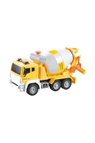 Vardem Sürtmeli Sesli Işıklı Beton Mikseri Sarı