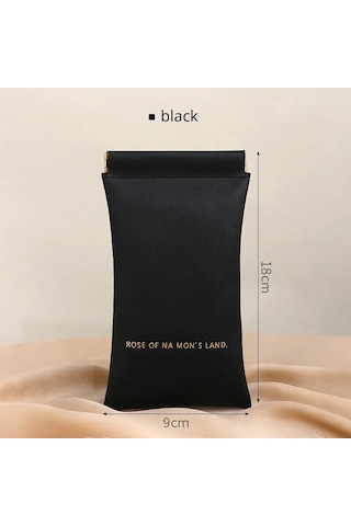 Kadın Gözlük Kılıfı, Otomatik Kapanan Taşınabilir Koruma Kutusu 4