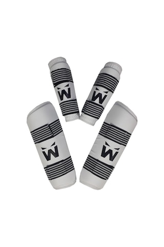 Yiğitspor Taekwondo Kol Kaval Koruyucusu Beyaz