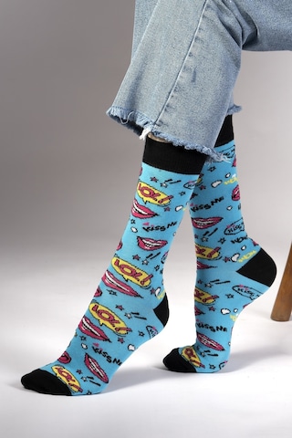 Ozzy Socks Pop Desenli Çorap Lacivert