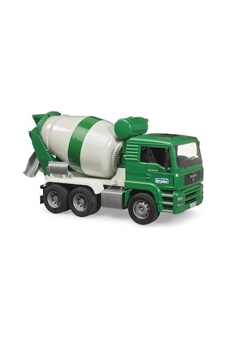 Bruder Man Tga Beton Mikser Yeşil BR02739 Lisanslı Ürün