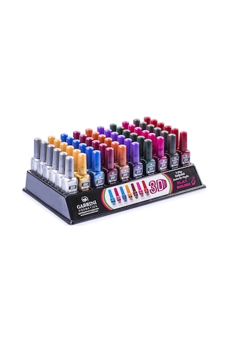 Gabrini 3D Flat Brush Nail Polish Oje 00