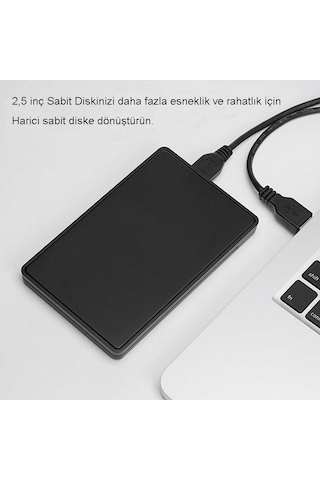 Zhltools Harddisk Kutusu 2.5inç Hdd Usb
