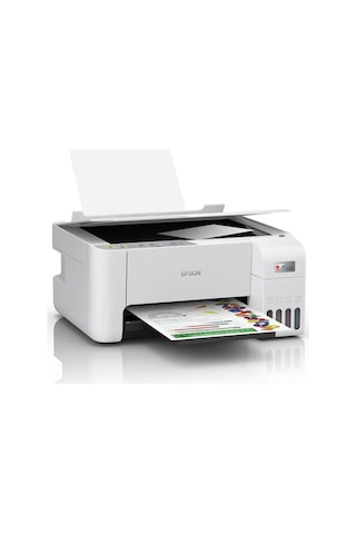 Epson EcoTank L3256 WIFI Mürekkep Çok Fonksiyonlu Yazıcı + Mürekkep + Copier Bond A4 Fotokopi Kağıdı
