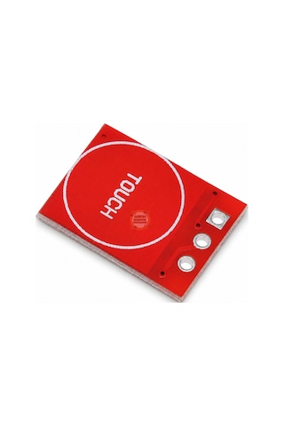 Ttp223b Dokunmatik Buton 2.0-5.5v Kapasitif Modül Kırmızı