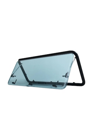 Einstein Eı-pw 500x350 Mm Dışa Bombe Pistonlu Akrilik Karavan Penceresi Perdeli Sinekli S
