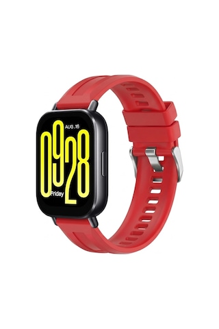 Xiaomi Redmi Watch 5 Active / Watch 5 Lite Uyumlu Metal Tokalı Spor Silikon Kordon