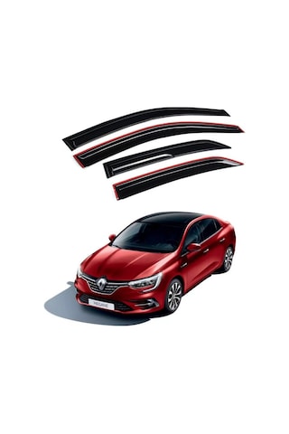 Renault Megane 4 Sedan Uyumlu Cam Rüzgarlığı 2016-2019 Arası Uyum