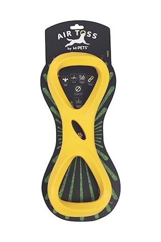 M-pets Air Twist Suda Yüzen Köpek Oyuncağı Sarı 13,3x34,4x3,1 Cm 244-50087.01