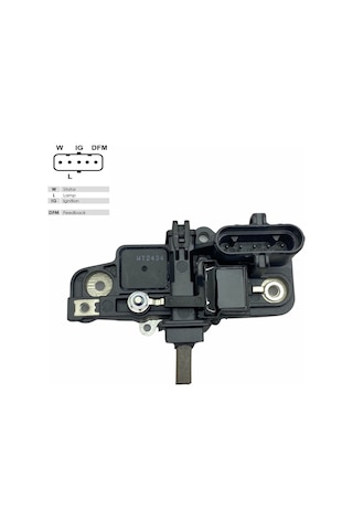 24v Kömürlü Konjektör Soketli 5 Fiş W-l-15-s Cummıns Motor-akıa-bmc-güleryüz-ıveco-karsan-temsa