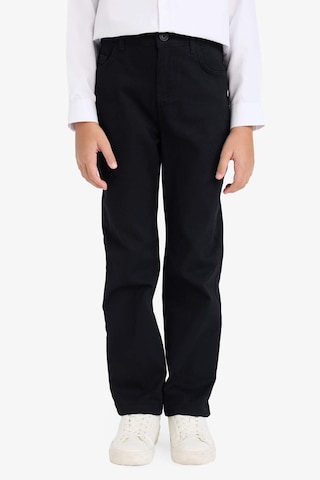 Defacto Erkek Çocuk Düz Paça Basic Düz Gabardin Pantolon X4224a626spbk81 Siyah-bk81