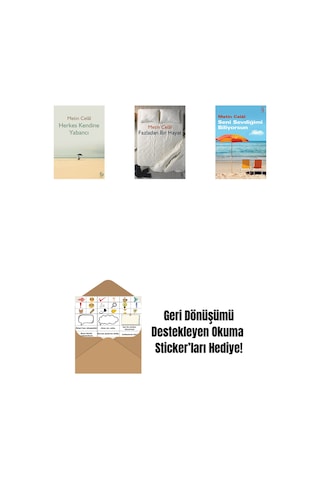 Herkes Kendine Yabancı + Fazladan Bir Hayat + Seni Sevdiğimi Biliyorsun + Okuma Sticker'ları