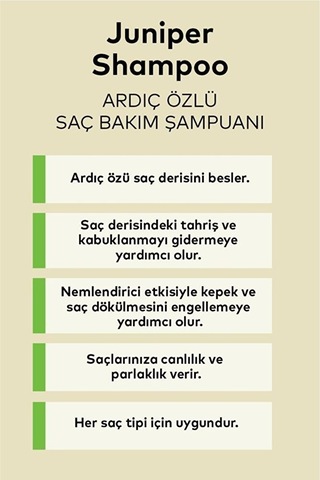 Maia Mc Ardıç Özlü Saç Bakım Şampuanı 400 ML