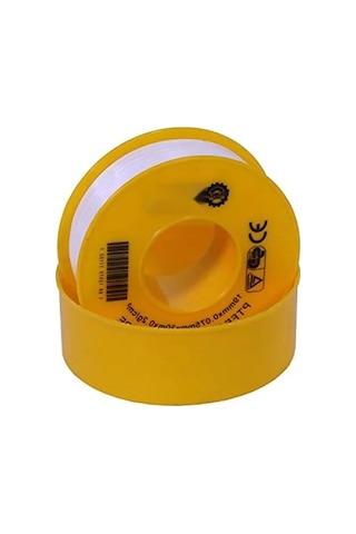 Büyük Boy Teflon Bant, 30 Metre X 19 Mm