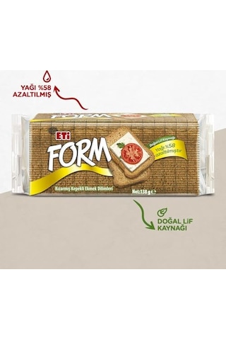 Eti Form Kızartılmış Kepekli Ekmek Dilimleri 138 G