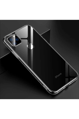 Apple Uyumlu iPhone 11 Pro Max Ultra Ince Silikon 0.3 Mm Seffaf Kilif 565670930