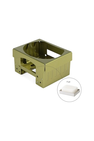 Reedark Taşınabilir Çelik Çadır Ocağı - Folding Kamp Ateşi, Ultralight Dışarıda Pişirme, Kolay Taşıma Ve Kullanım Çok Renkli