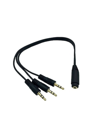 Ses Sistemi Kablosu 3 Erkek Sterio 1 Sterio Dişi