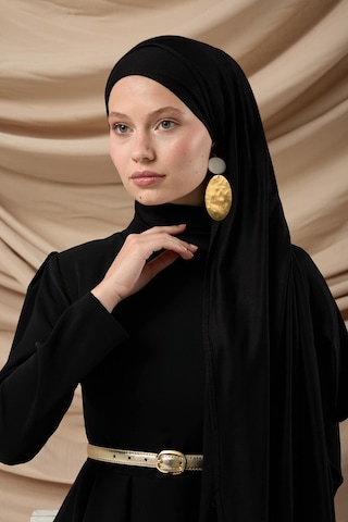 Silk Home Premium Penye Şal 65002-01 Siyah Çok Renkli