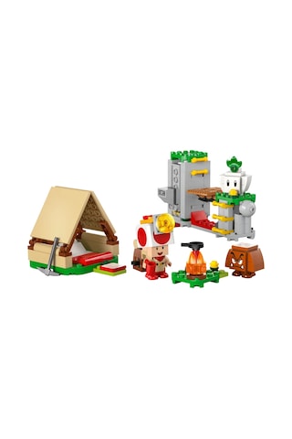 LEGO® Super Mario™ Captain Toad Kampı 72040 - 6 Yaş ve Üzeri Çocuklar için Yaratıcı Oyuncak Yapım Seti (159 Parça)