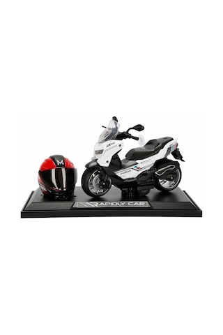 5839 Sun-myg-motosiklet 1 12 Bmw Kasklı Figür Pb.3r Ses Işık